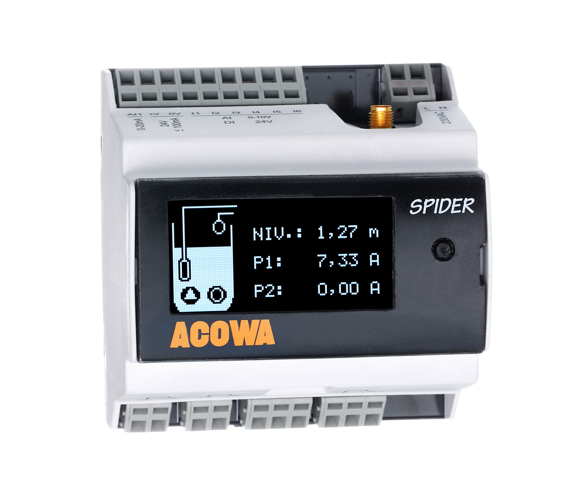 SPIDER SMART PUMP MANAGEMENT 2G, 4G Communication