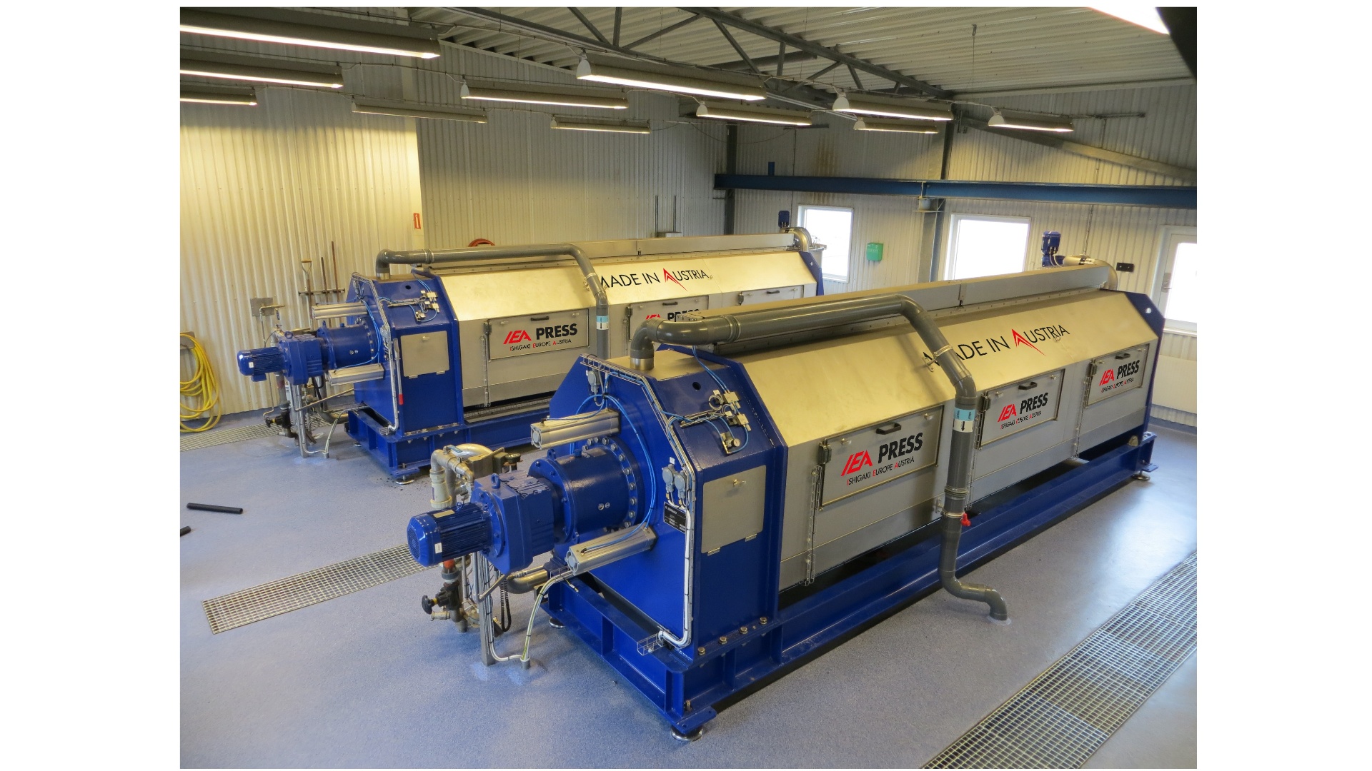 screw press sludge dewatering