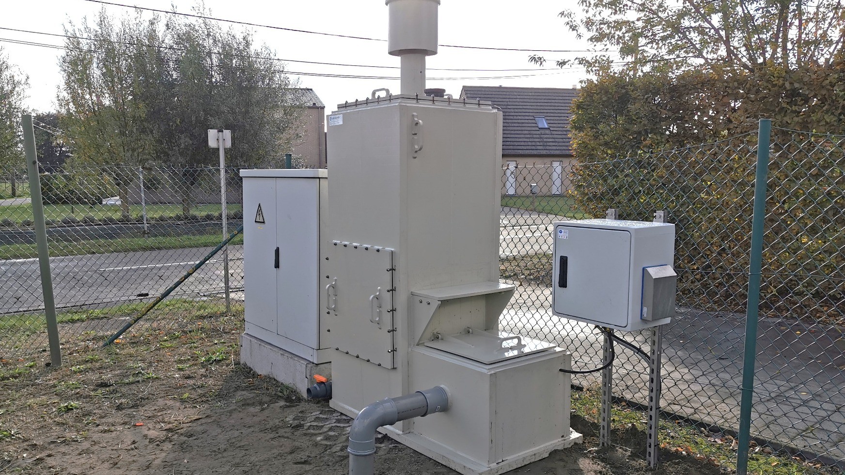 Geurfilters voor gemalen en pompstations