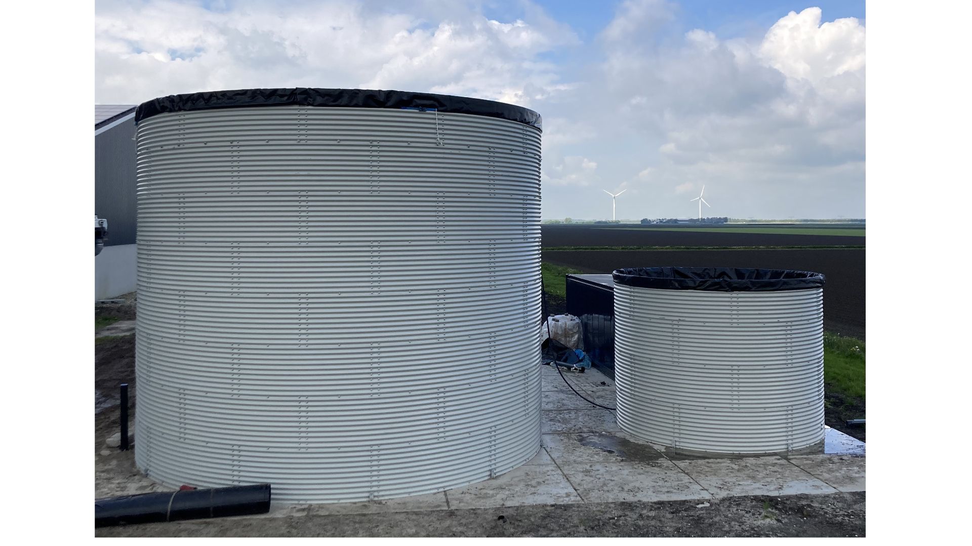Corrugated steel Liner tanks