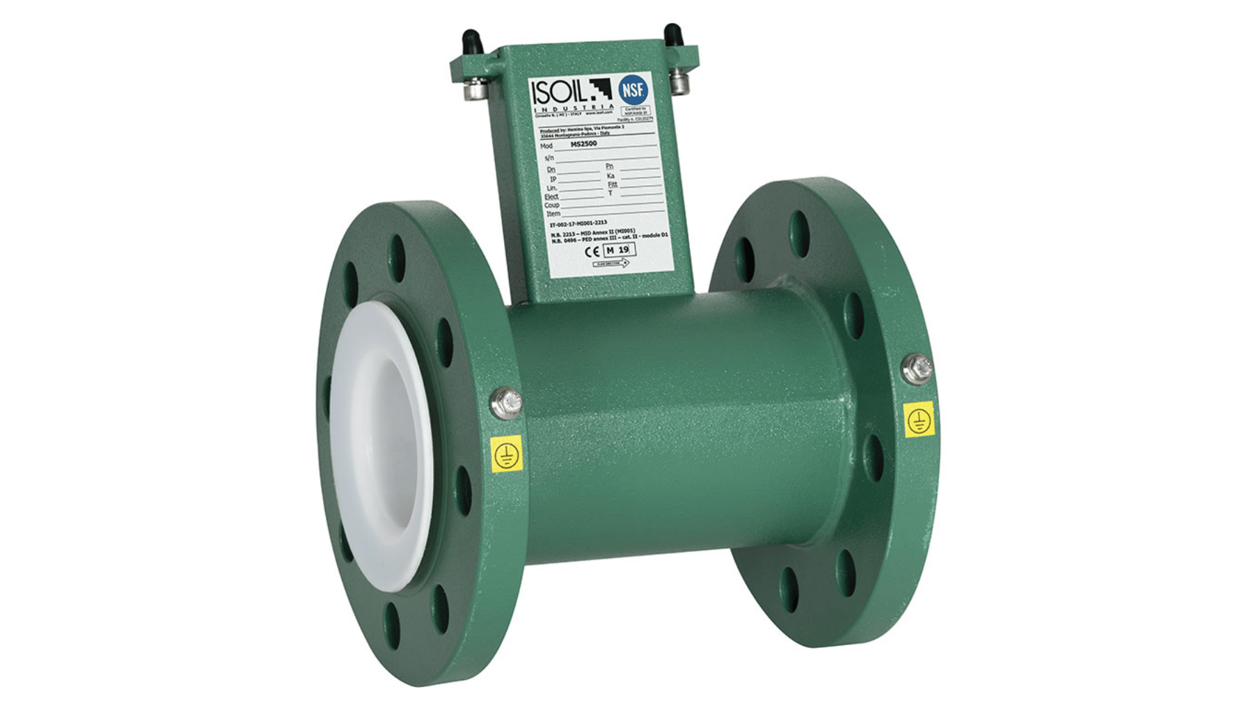 MS 2500 – Electromagnetic flanged Flow Sensor