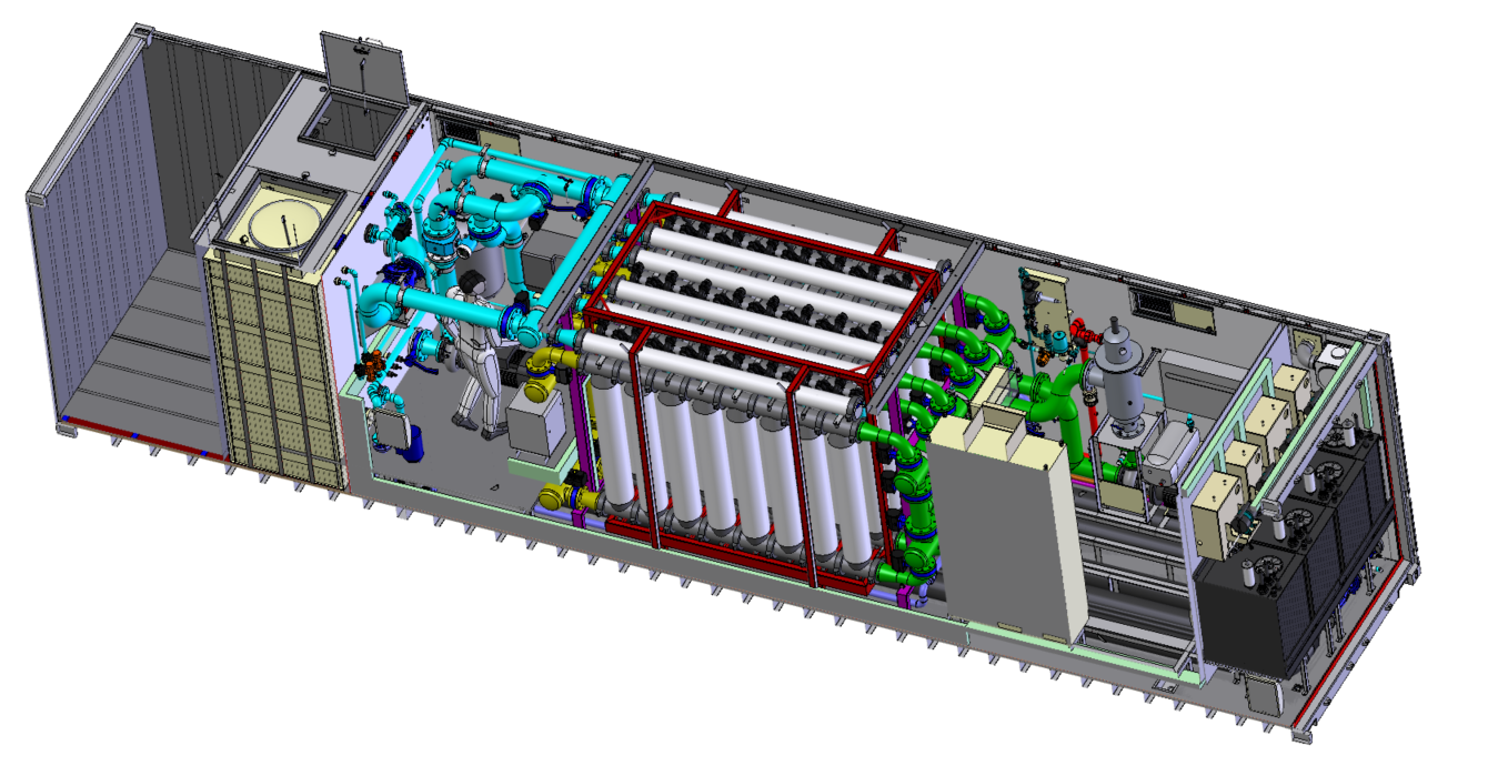 UF2880 Mobile Ultrafiltration