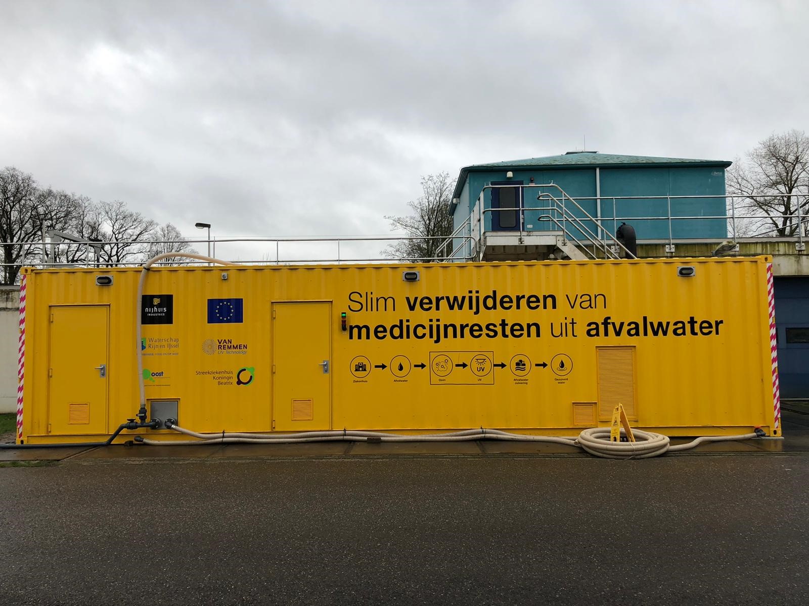 Nijhuis MicroOxi – Microverontreinigingen verwijderen bij de RWZI en farmaceutische bedrijven