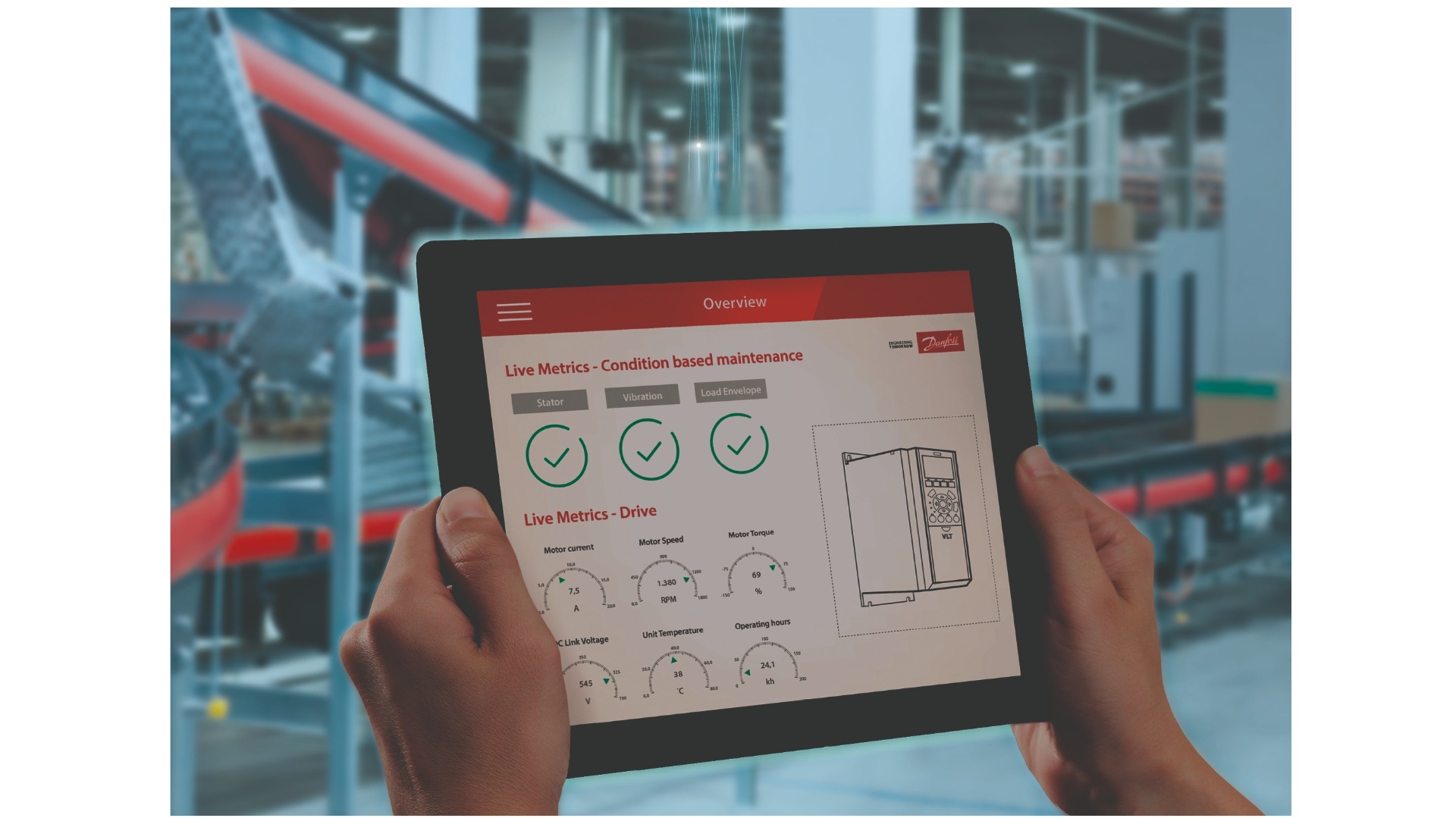 Condition-based monitoring with cavitation detection
