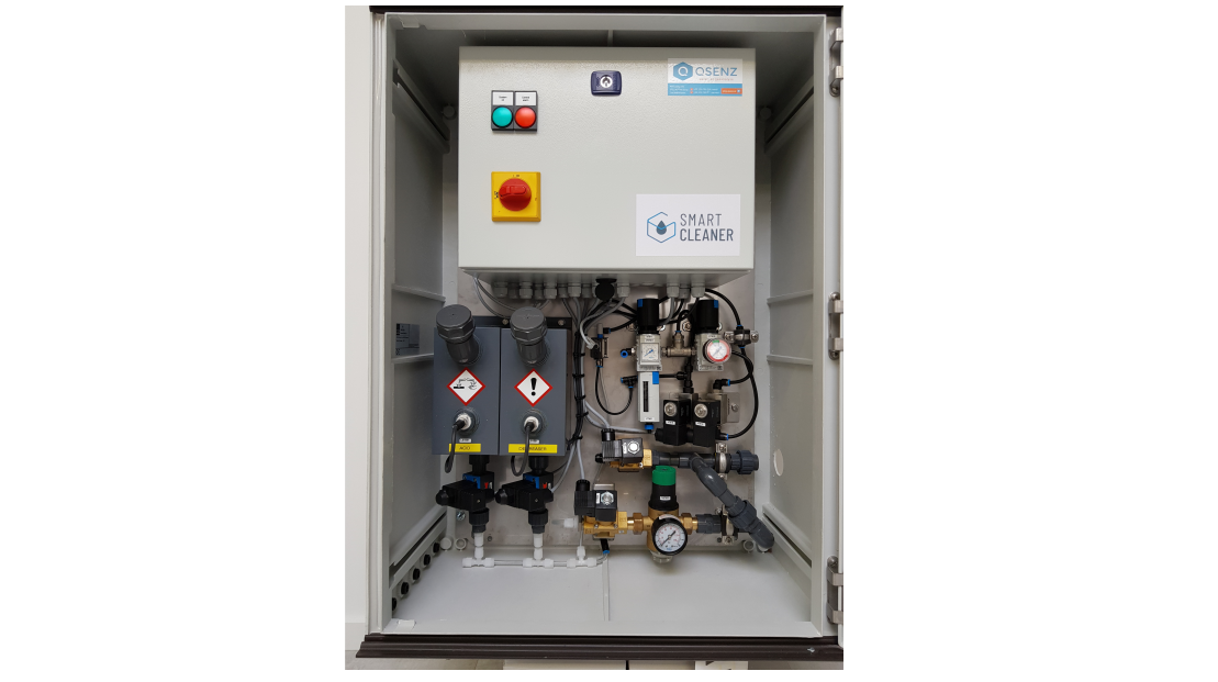 Automatic sensor cleaning system (Smart Cleaner)