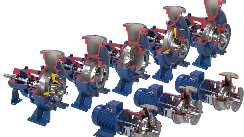 Industrial centrifugal pumps SR
