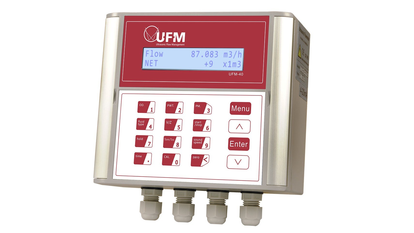 UFM-40 | clamp-on flowmeter voor watertoepassingen