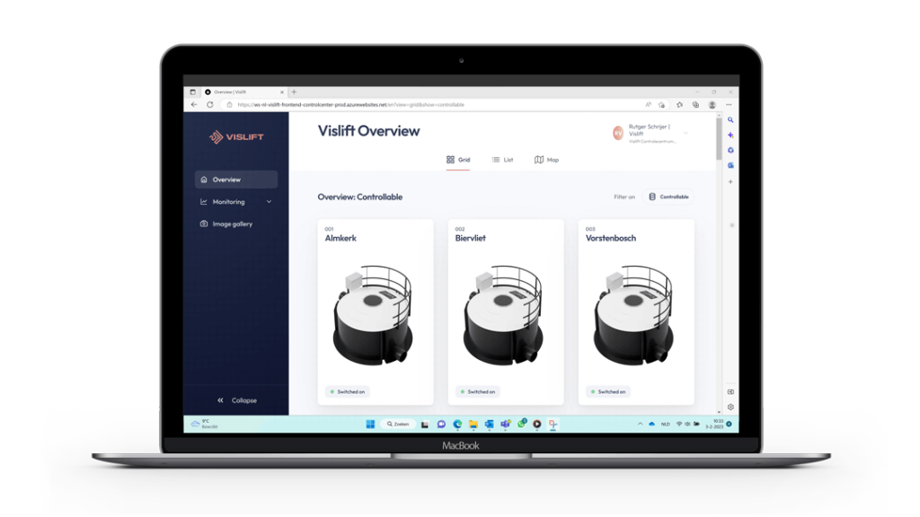 Vislift Control Center