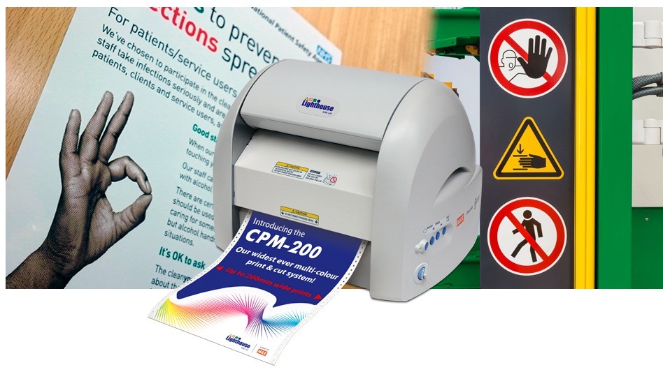 CPM-200 Multi-Colour Desktop Sign & Label System