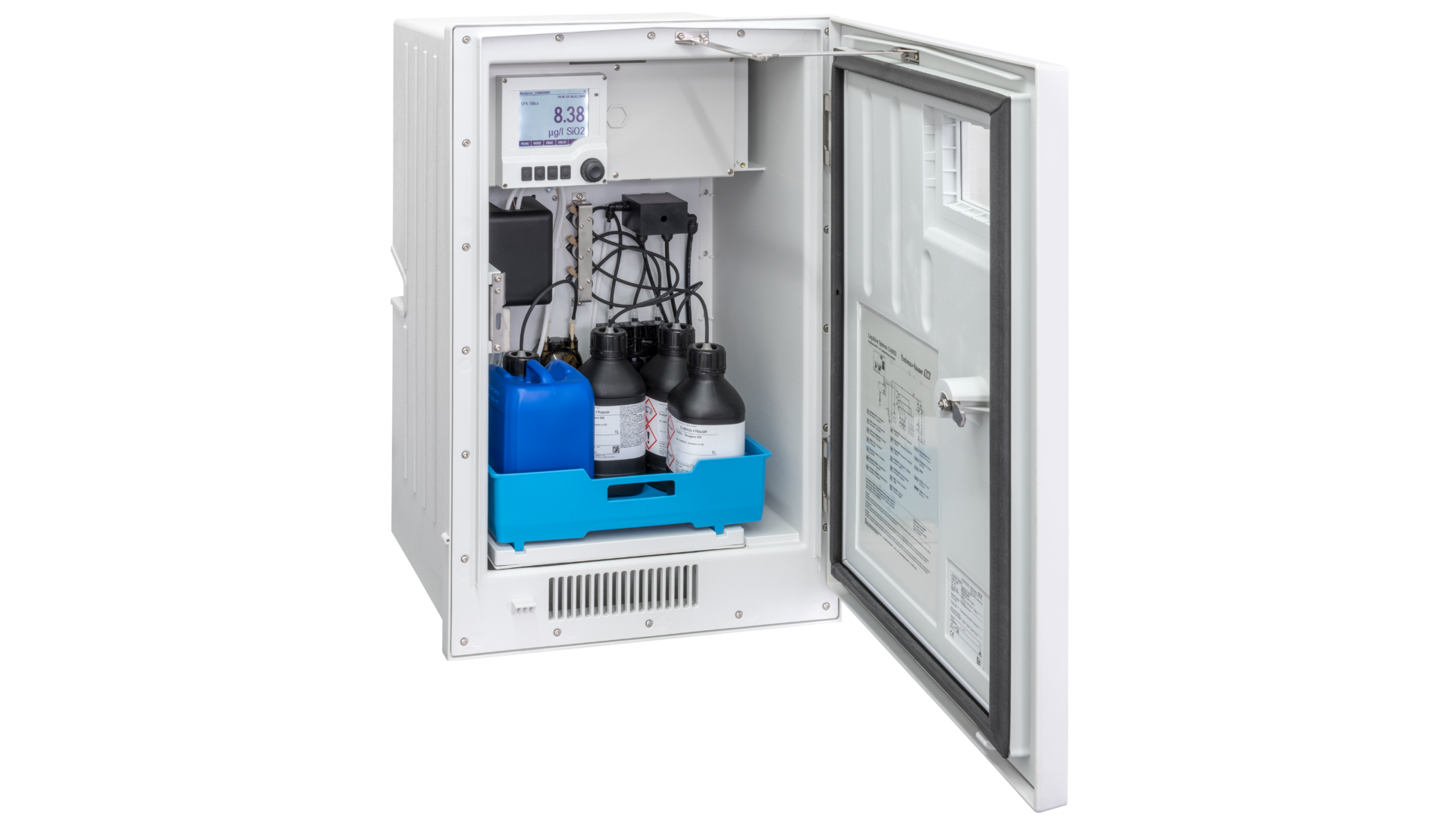 Stoom/water analyse: nauwkeurig silica meten met Liquiline System CA80SI analyser