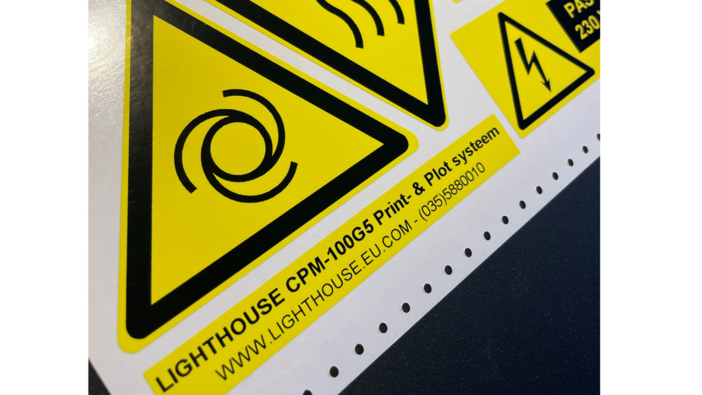 Machineveiligheid Pictogrammen en teksten