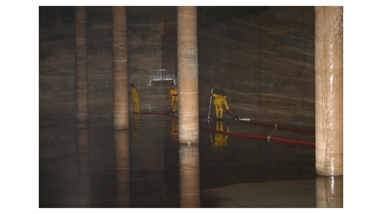 Reinigen en desinfecteren van (drink)waterreservoirs