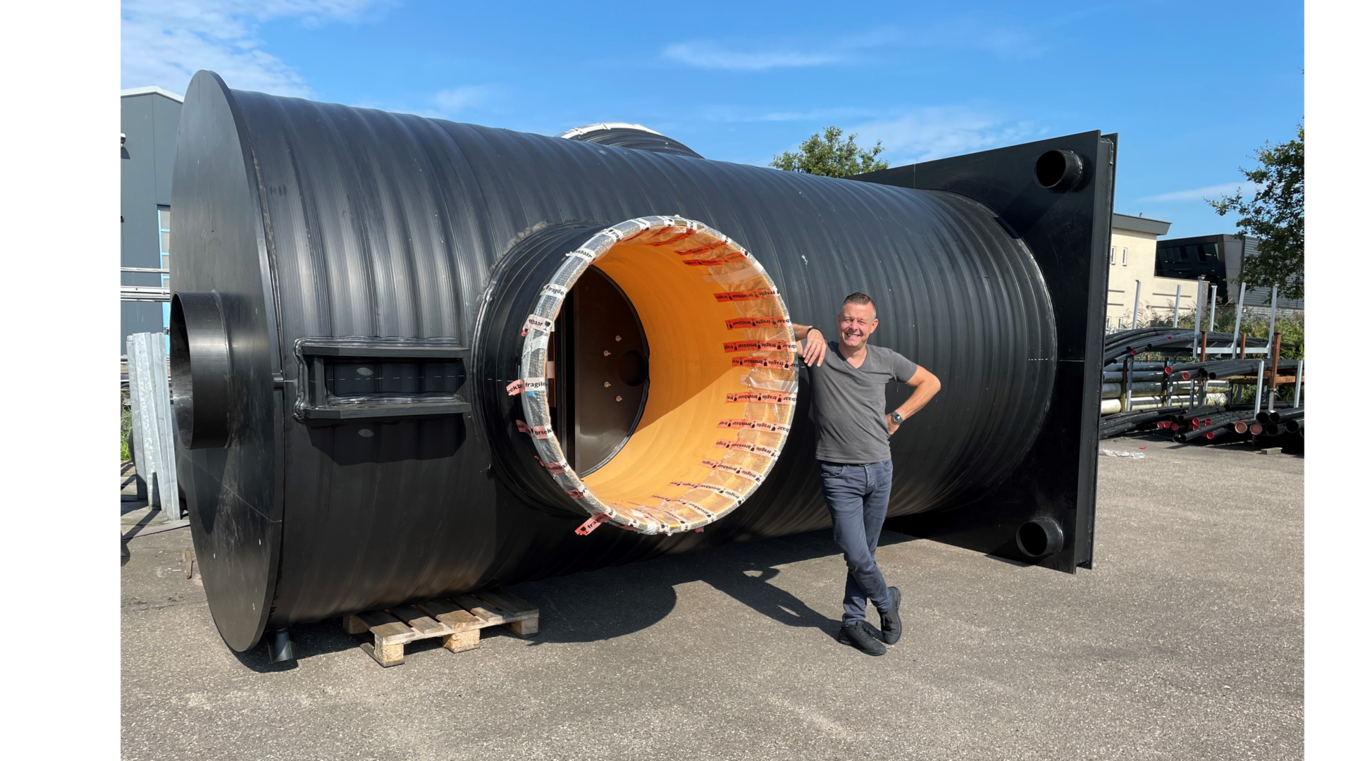 PE DN2300 infiltratie ontvangstput