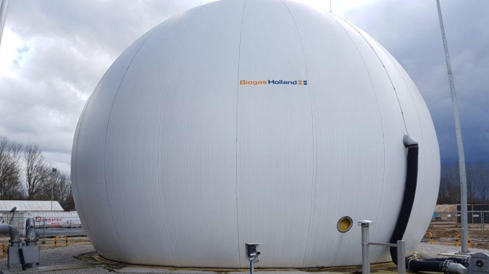 Biogas storage