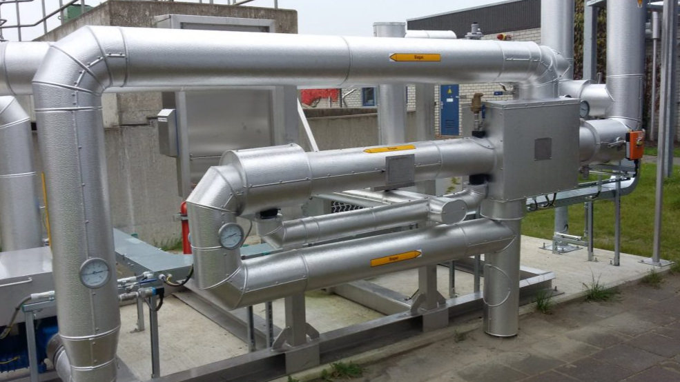 Drying and cooling installations