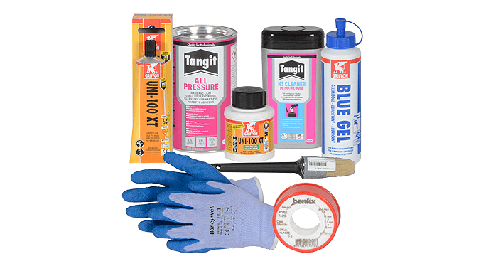 Lijmen, reiniger en toebehoren