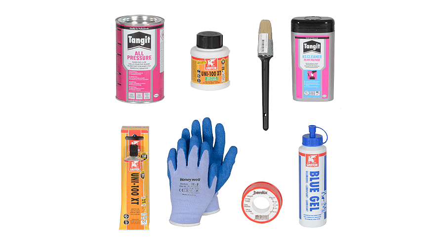 Lijmen, reiniger en toebehoren