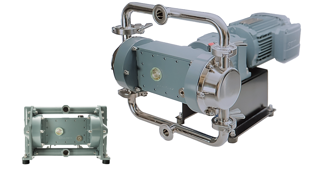 Membraanpomp DME metal series