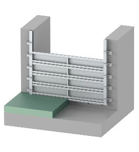 WIEROM Stainless Steel Bulkhead Beams