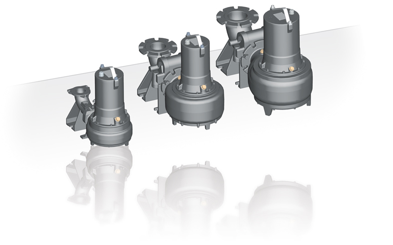Waste water and sewage pumps (grinder)