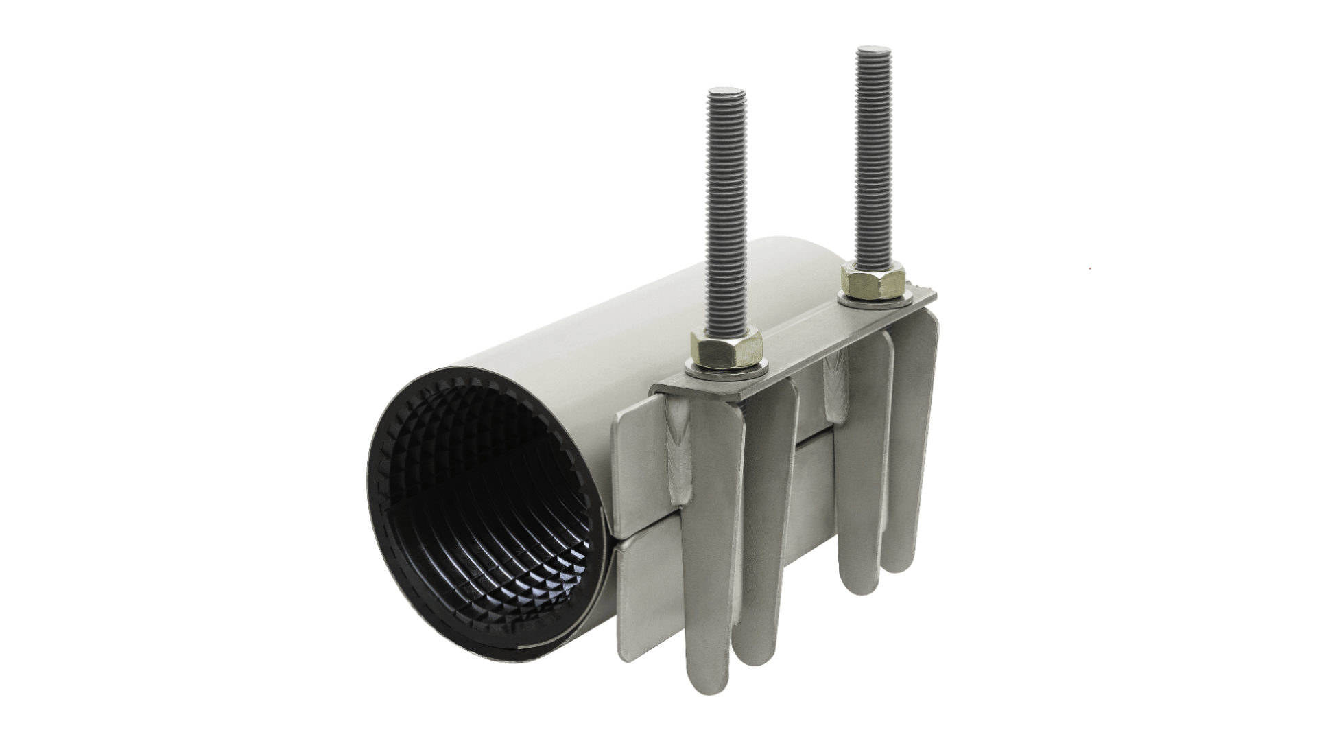 Roestvast stalen reparatieklem