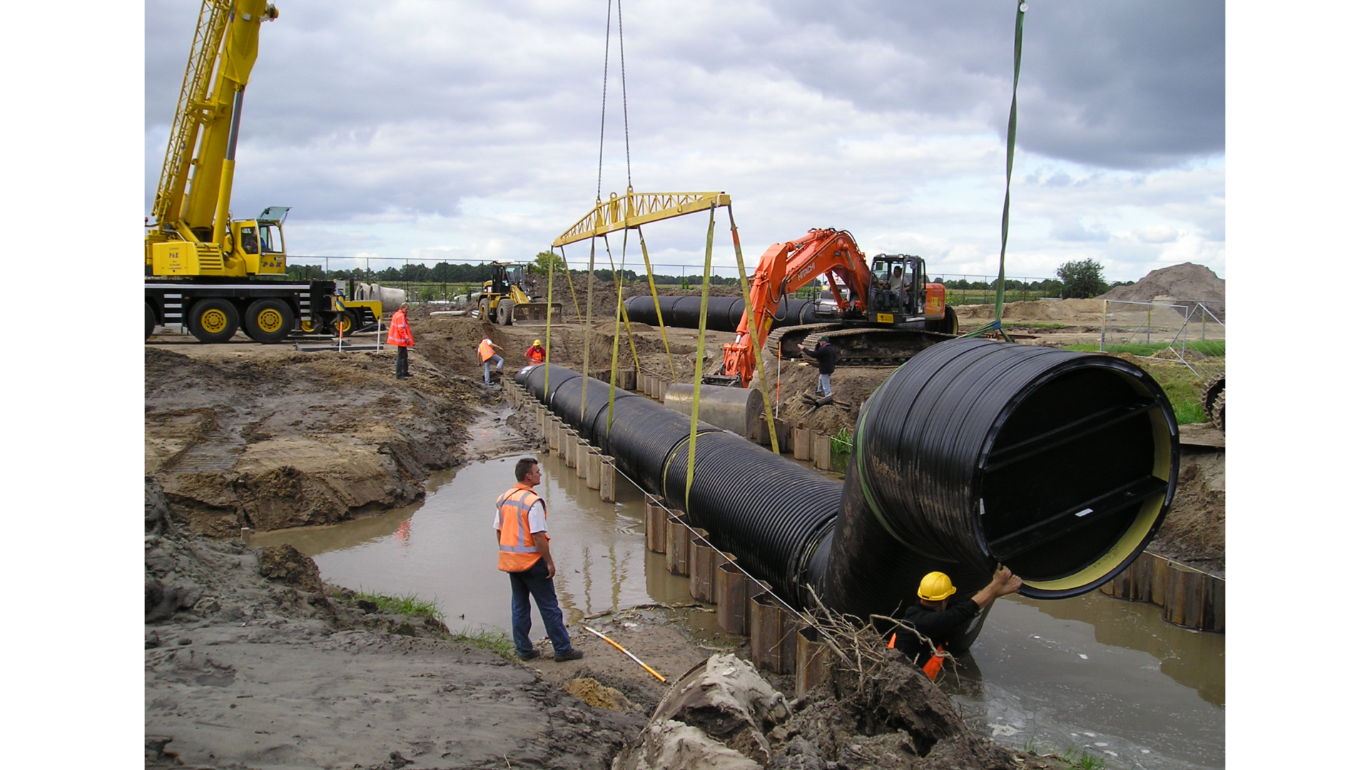 PE wikkelbuis zinkers