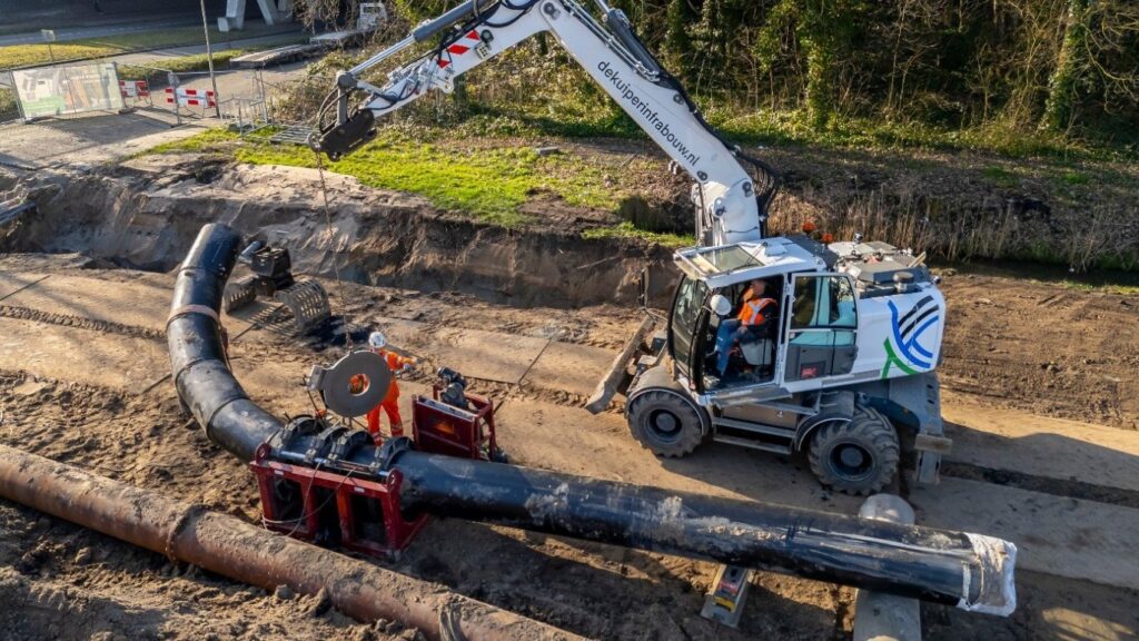 Ondergronds (pers)leidingwerk vervangen/aanleggen onder andere op zuiveringen