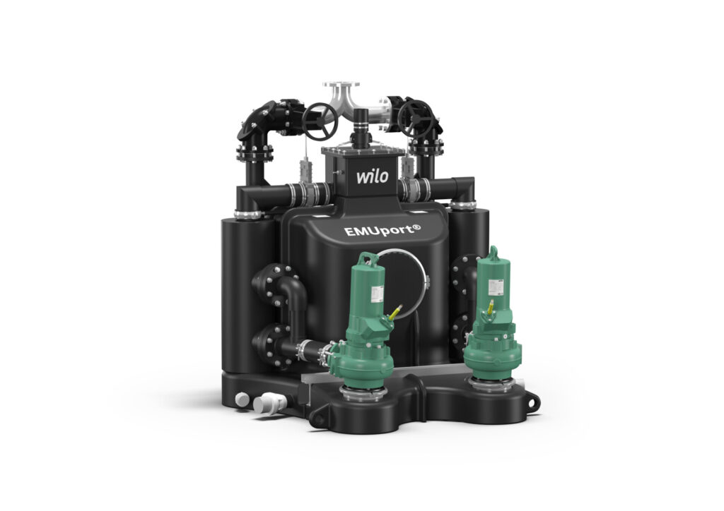 Wilo-EMUport CORE – Separate and transport solid substances. Clean, safe and reliable.