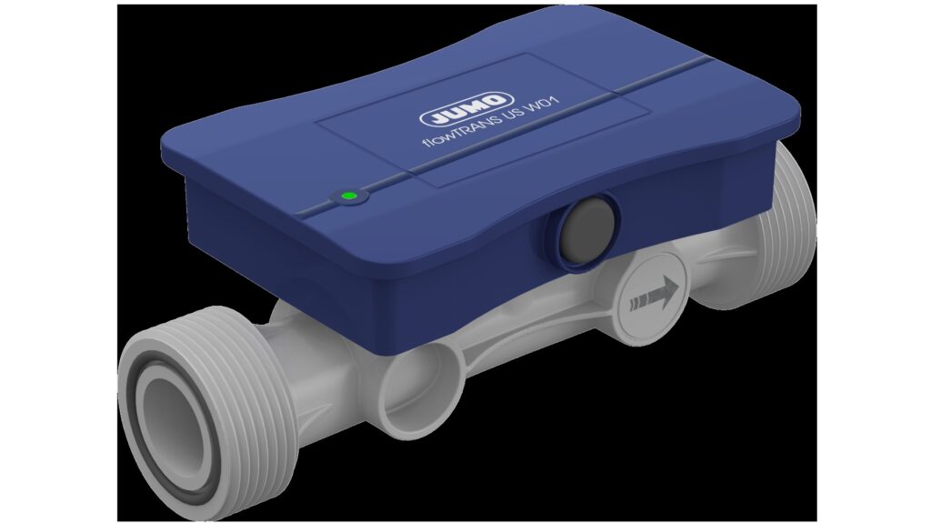 JUMO flowTRANS W01 | Ultrasoon flowsensor voor vloeistof