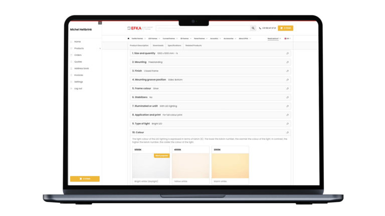 New webshop