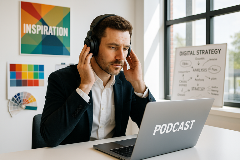 Podcasts als kennisbron in de grafische en signindustrie