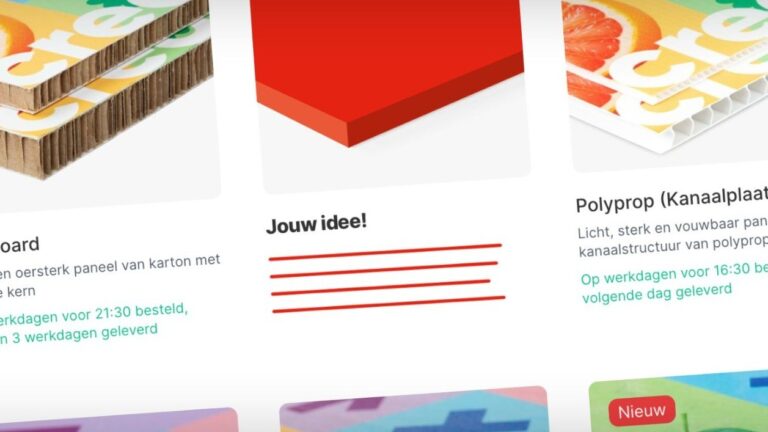 Gekleurd acrylaat (gevel)letters