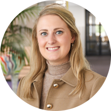 Sanne Post, Marketing Coordinator Visualize Expo vakbeurs
