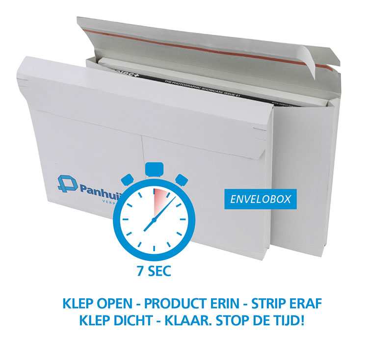 Envelobox, je zending klaar in 7 seconden!
