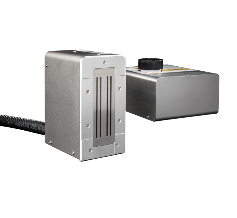 Met hoge snelheid contactloos printen in zwart en rood met de Markoprint integra PP 108