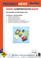 Met laserperforatie een verlenging van de houdbaarheid van uw groenten en fruit