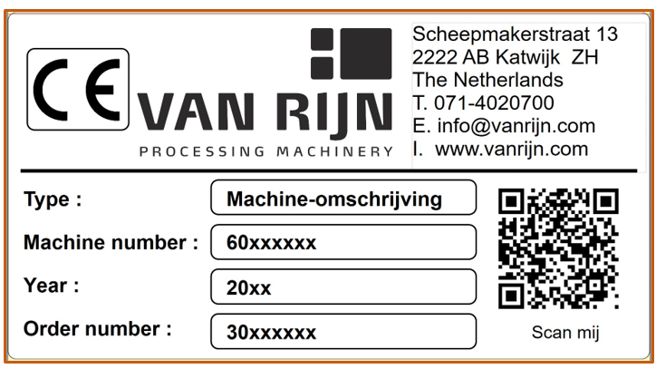 QR code systeem voor klant en monteurs