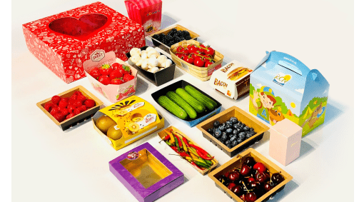 Folding cardboard packaging