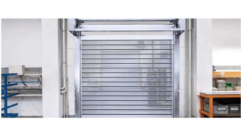 The EFA-STT® Clear, our high-speed turbo door