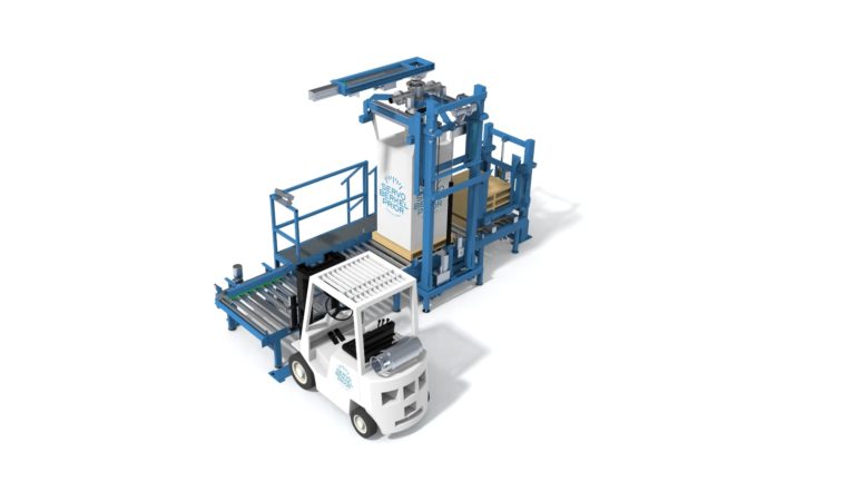 Bigbag Compleet Rollerbaan systeem inclusief Rollerbanen, op en afvoer