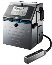HITACHI UX-D860W (twin)    Flexibel printen van 8 regels tekst bij hoge snelheden.