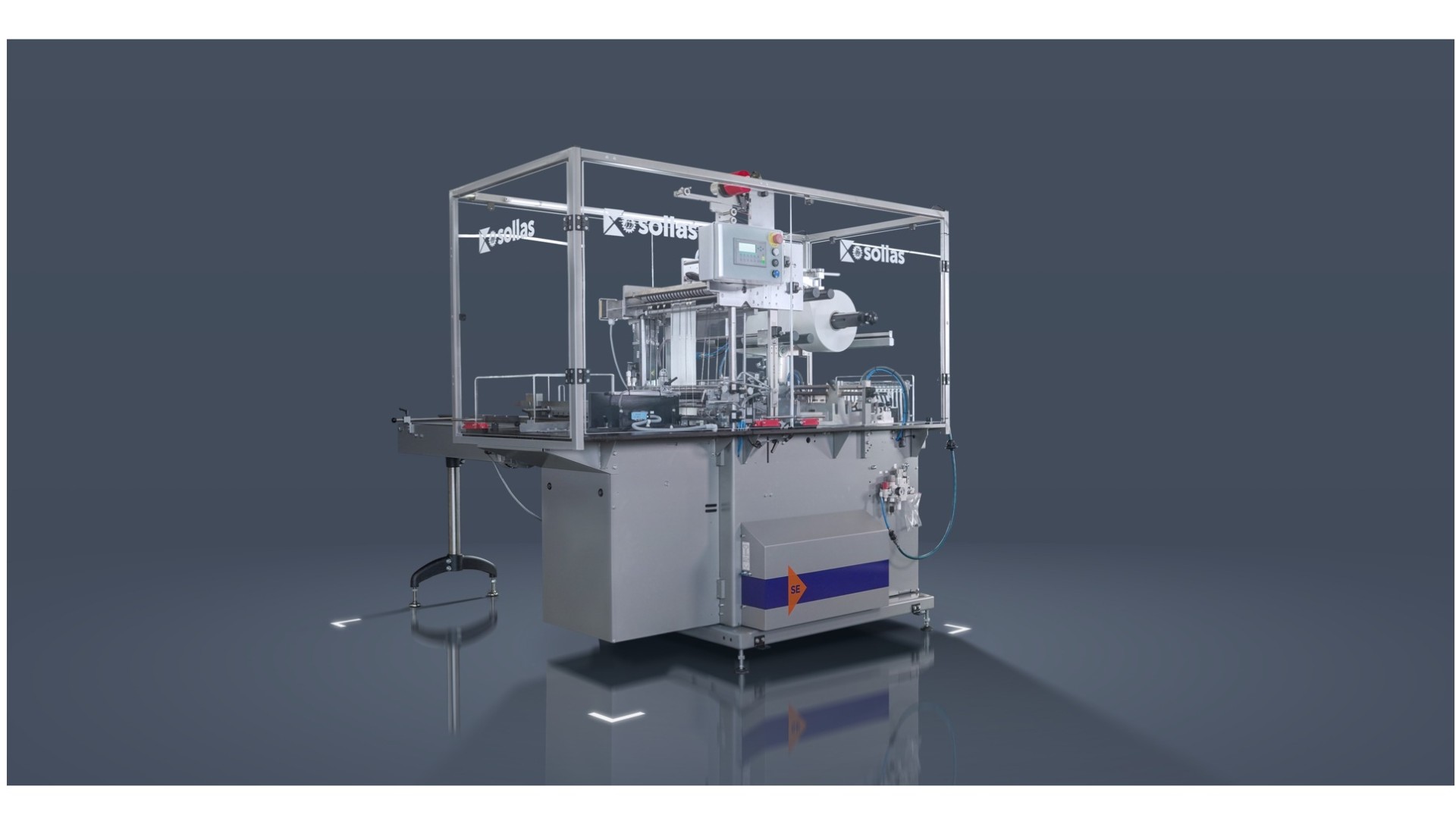 Sollas SE overwrapping machine