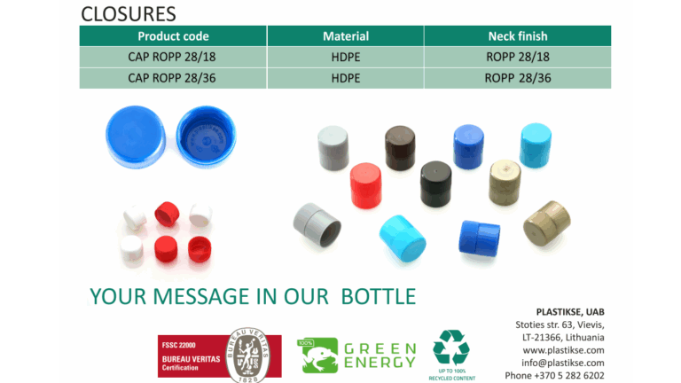 Caps for luxury drinks