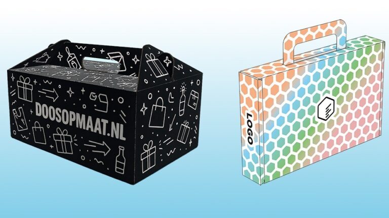 Nieuw: kofferdoos én postdoos met handvat