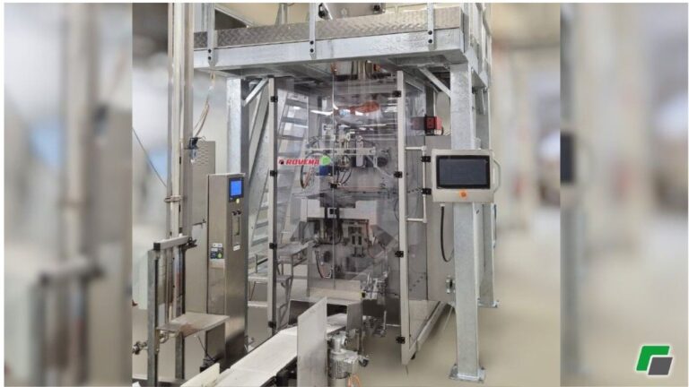 Verpakken van melkpoeder met een gereviseerde Rovema machine