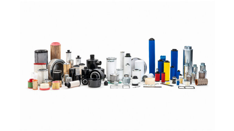 Original spare parts such as filters, vanes, oil and seals available from stock. Fast delivery ensures minimal downtime and maximum production continuity.