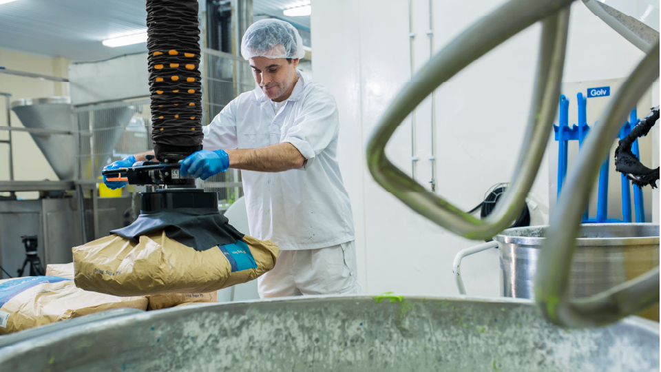 Vacuumheffer voor zakken