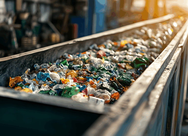 Plastic recyclers onder druk