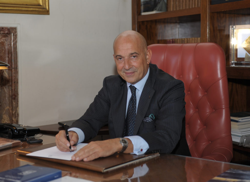 EMANUELE GRIMALDI PRAISES THE CONTRIBUTION OF ICS TO THE ESTABLISHMENT OF THE INTERNATIONAL MARITIME RESEARCH FUND