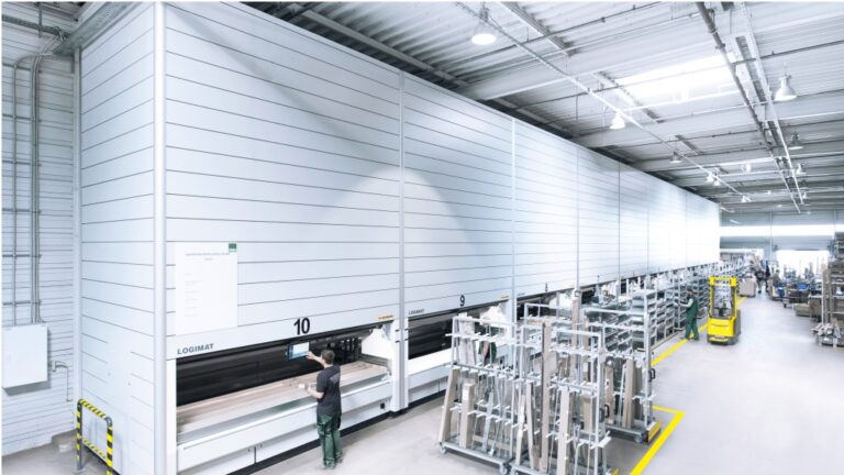 LOGIMAT®: Votre solution de stockage et de préparation de commandes tout-en-un.